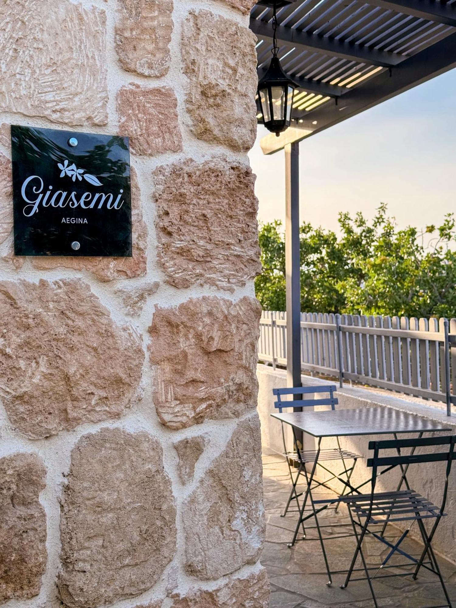 Giasemi Aegina, Modern House Villa Bagian luar foto